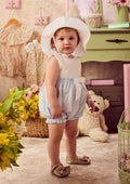 Laise Striped Children's Sunbath with Bow