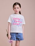Children's Blouse with Floral Embroidery