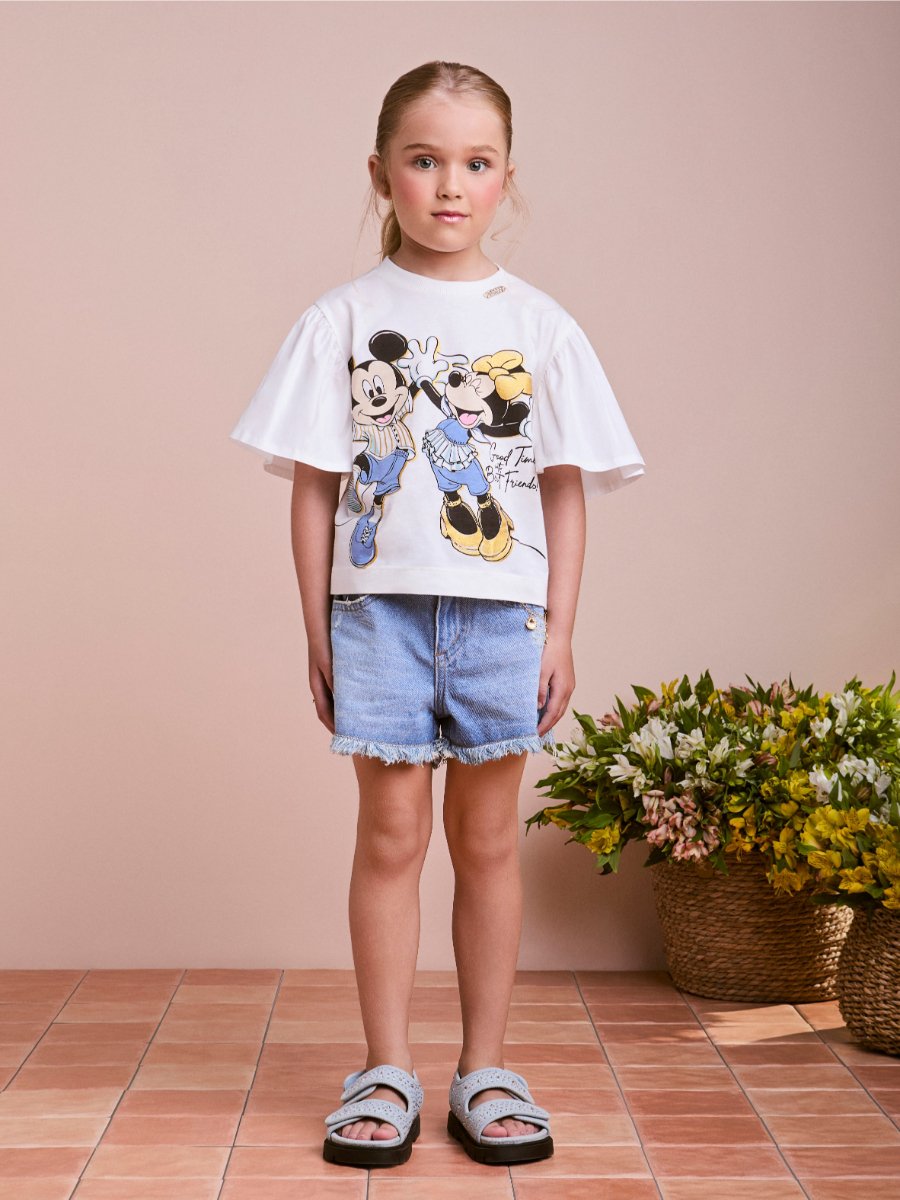 Disney Children's Blouse with Evasê Sleeves