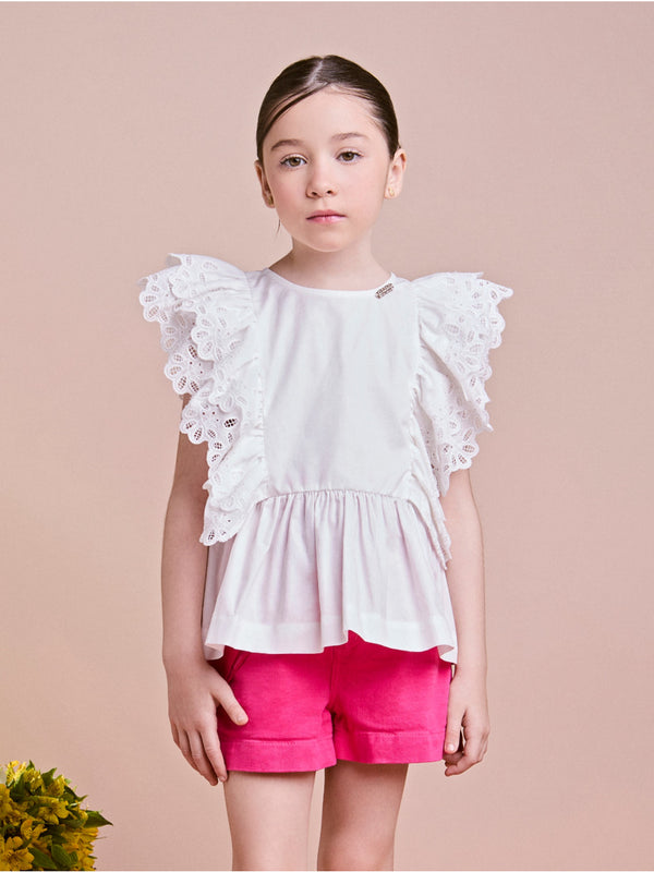 Children's Blouse with Ruffles from Laise