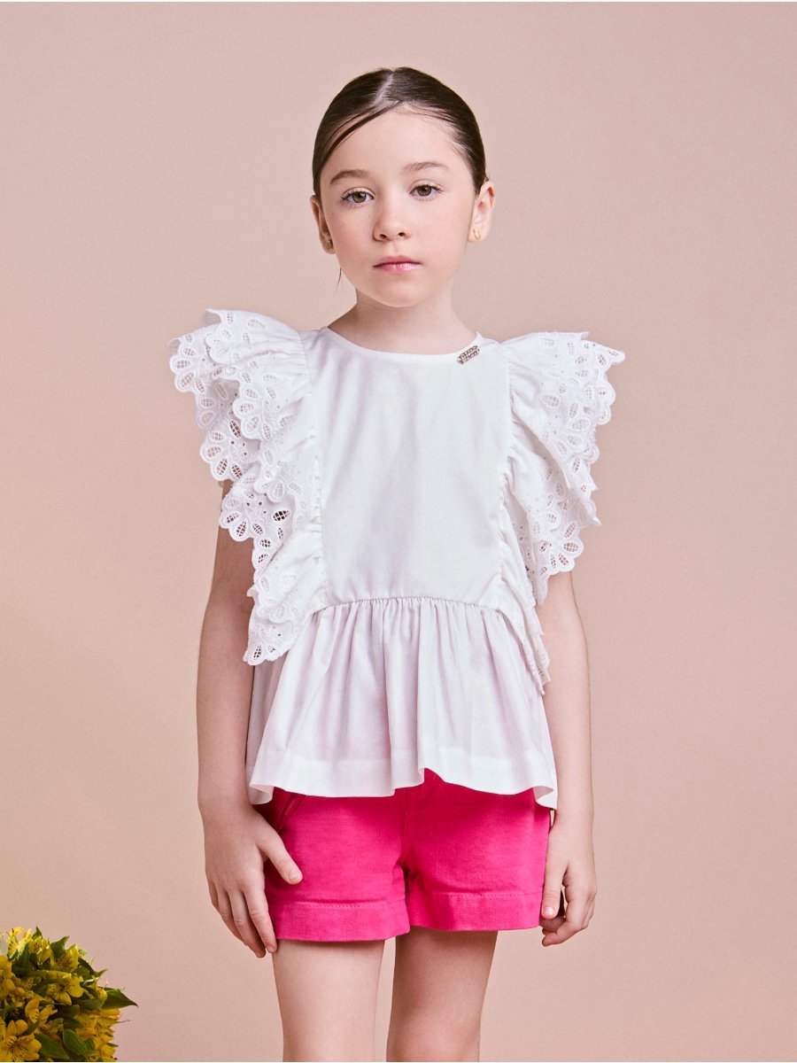 Children's Blouse with Ruffles from Laise