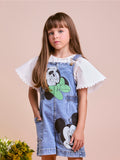 Mickey and Minnie Mouse Jeans Overalls