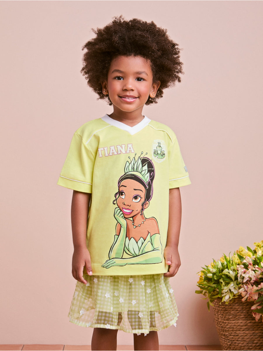 Disney Princess Tiana's Green Children's Blouse