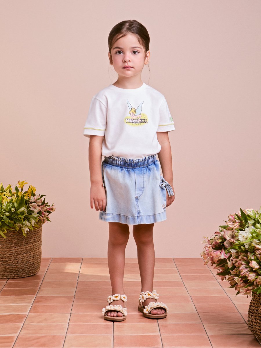 Tinker Bell Children's Blouse with Disney Rhinestones