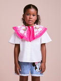 Minnie Pink Maxi Collar Shirt