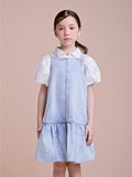 Children's Balloon Jeans Salopete with Pendant
