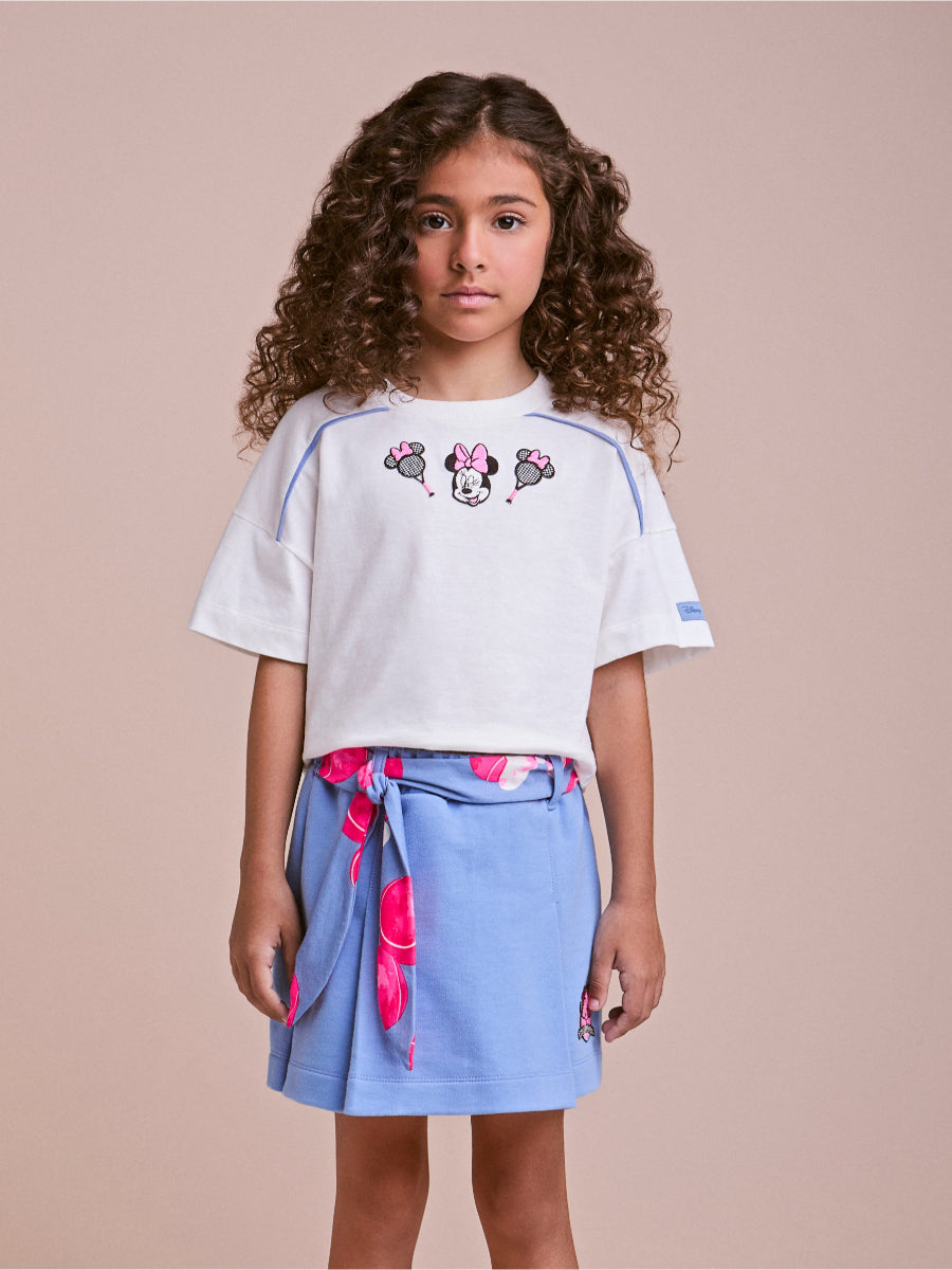 Minnie Children's Set with Disney Pleated Skirt