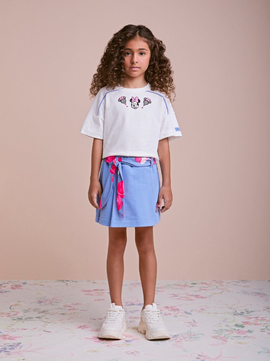 Minnie Children's Set with Disney Pleated Skirt