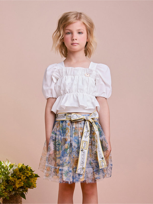 Tulle Set with Ruffles