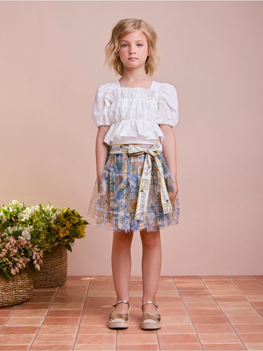 Tulle Set with Ruffles