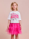 Pink Tulle Cowgirls Children's Set