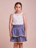Children's Set with Embroidered Shirt and Skirt