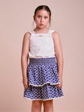 Children's Set with Embroidered Shirt and Skirt