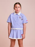 Striped Set with Minnie Disney Patch