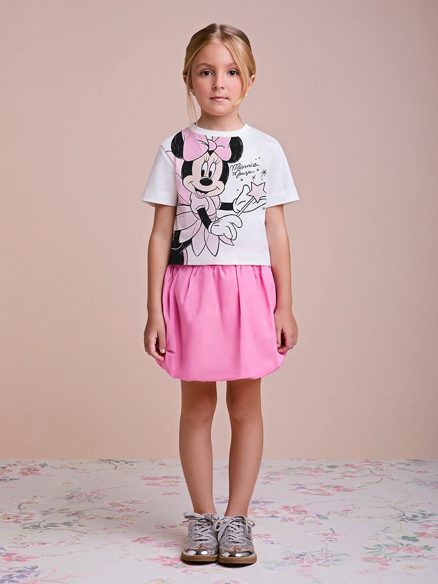 Anime Girl Pink Balloon Skirt