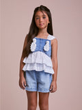 Children's Jeans Set with Laise