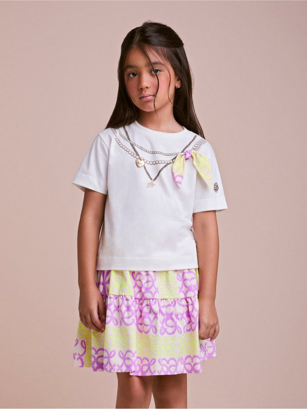 Children's Set with Rococo Print