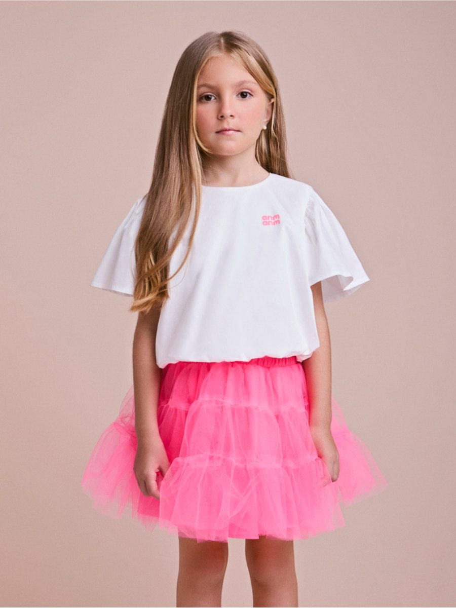 Children's Tulle Set with Ruffles