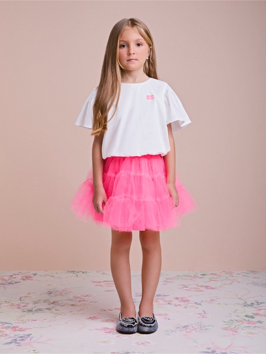 Children's Tulle Set with Ruffles
