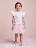 Pink Tulle Set with Bow