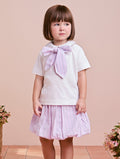 Children's Striped Balloon Set with Bow
