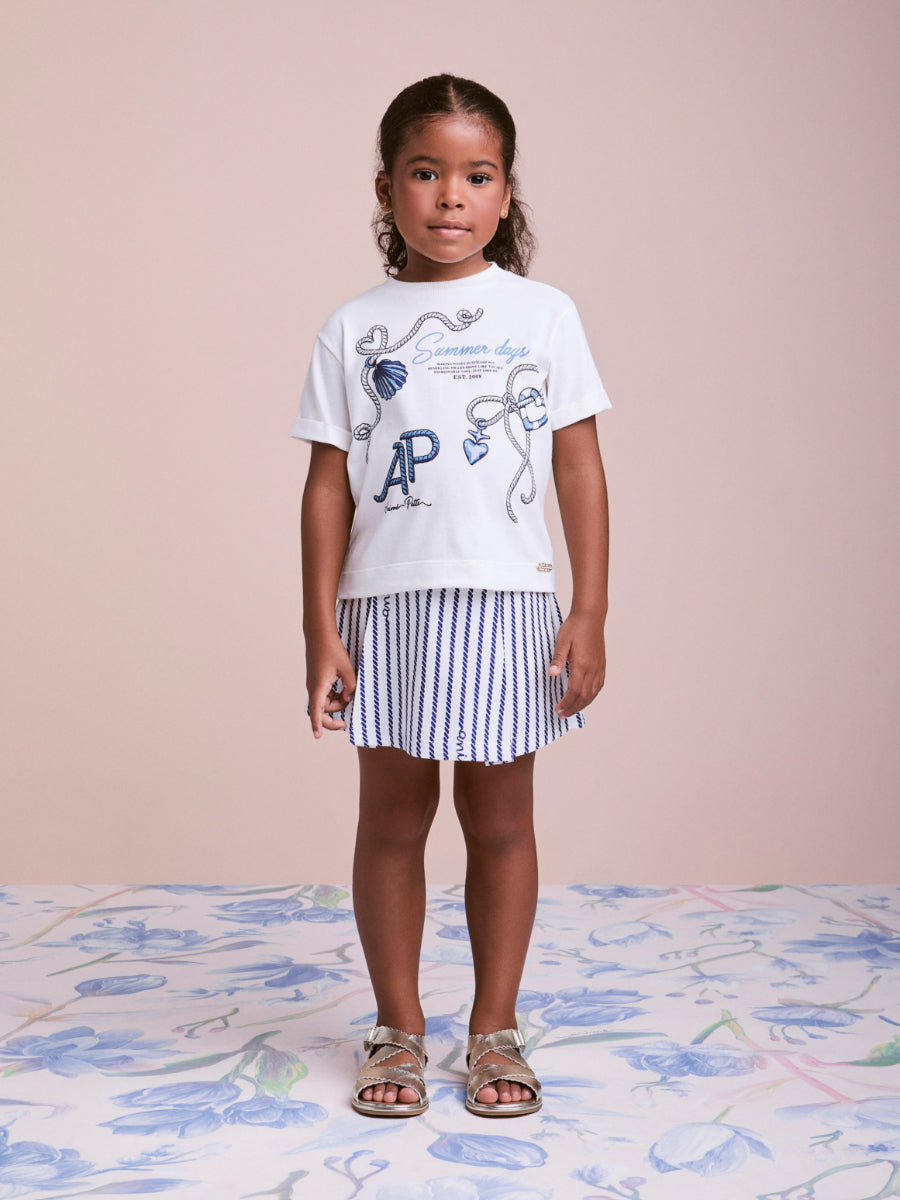 Children's Set with Summer Days Print