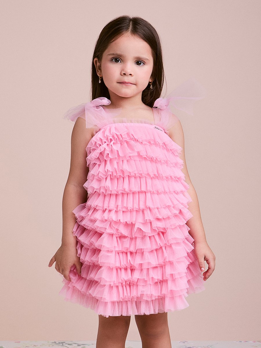 Anime Girl Set with Tulle Ruffles