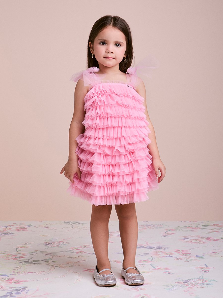 Anime Girl Set with Tulle Ruffles