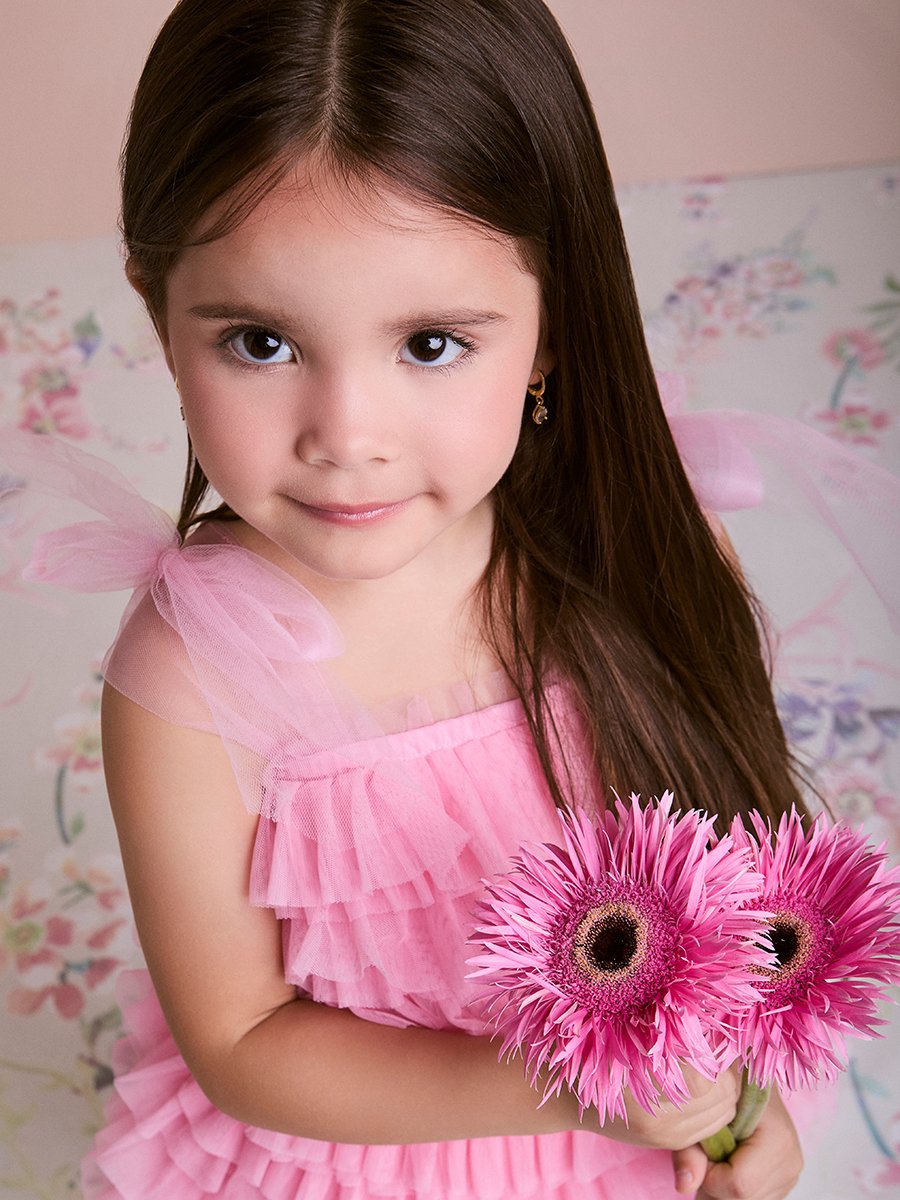 Anime Girl Set with Tulle Ruffles