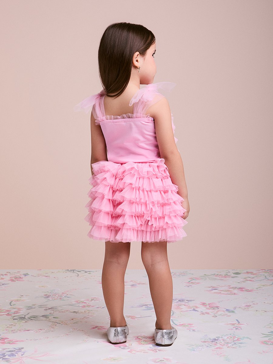 Anime Girl Set with Tulle Ruffles