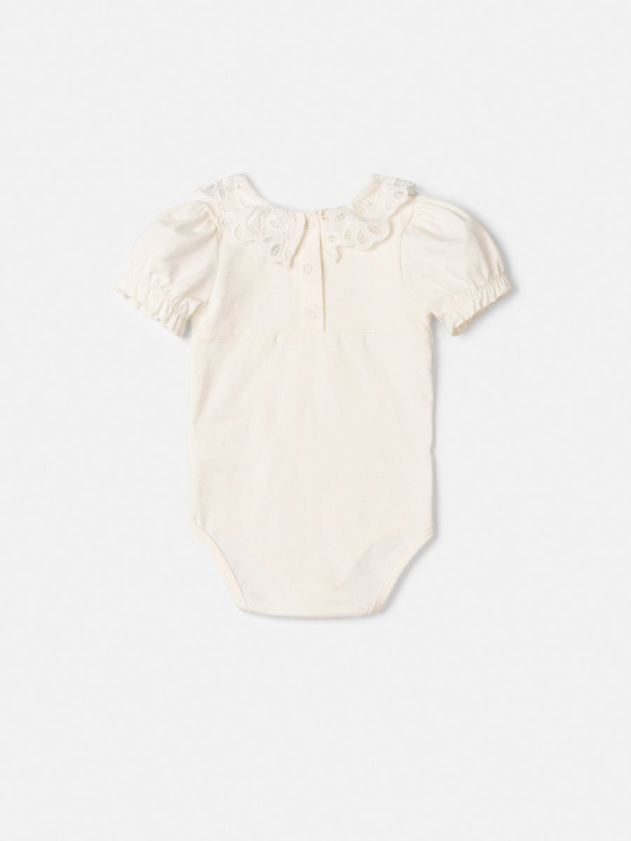 Children's Bodysuit with Puff Sleeve