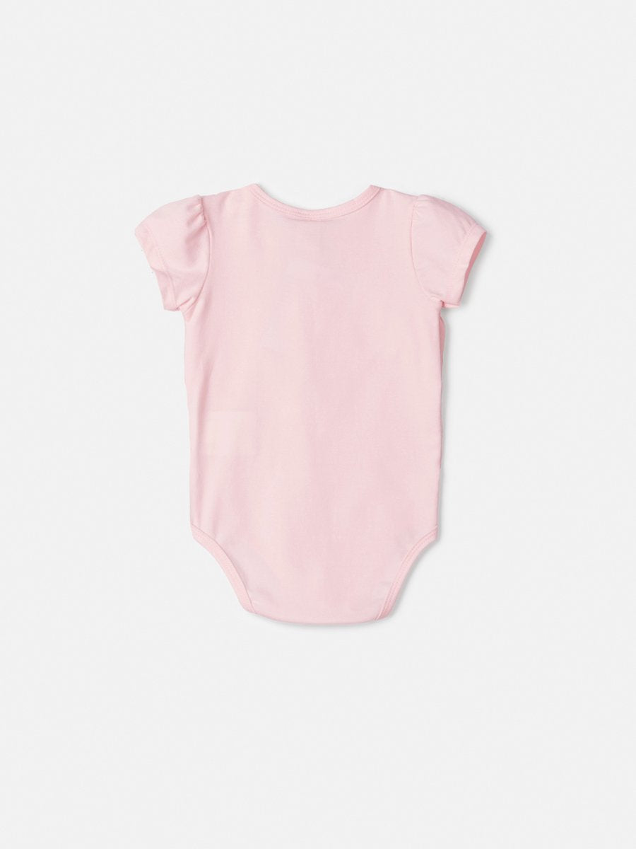 Girls' Bodysuit with Tulle Bow