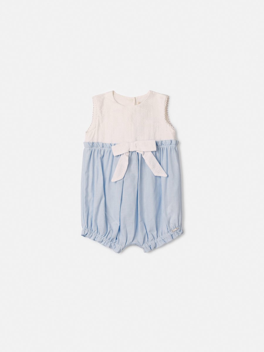 Laise Striped Children's Sunbath with Bow