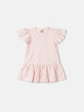 Blouse with Pink Tulle and Oyster Pendant