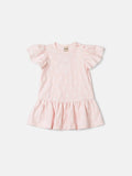 Blouse with Pink Tulle and Oyster Pendant