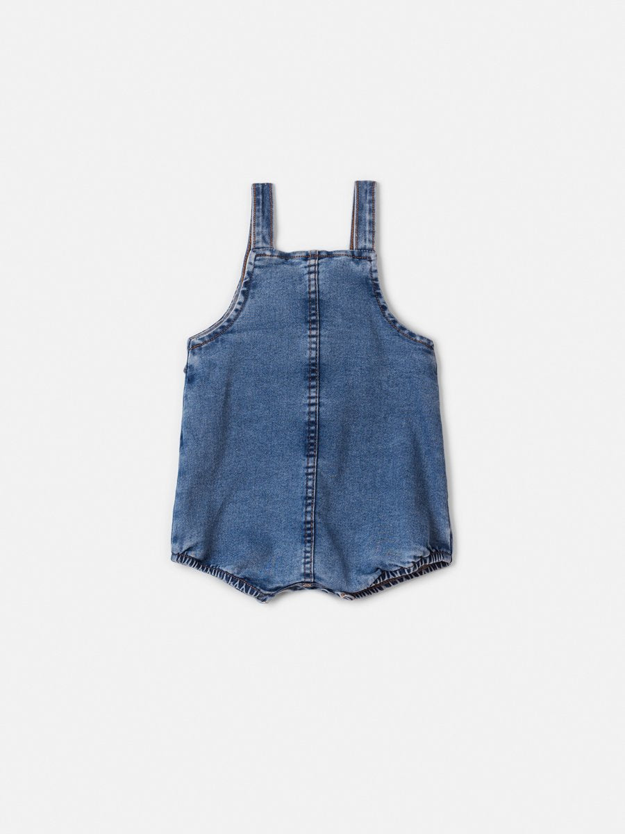 Children's Jeans Overalls with Bow