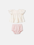 Off White Set with Embroidery