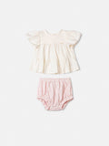 Off White Set with Embroidery
