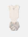 Children's Set Printed with Collar