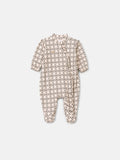 Animê Girls' Jumpsuit – Soft Cotton with Ruffle Gathered
