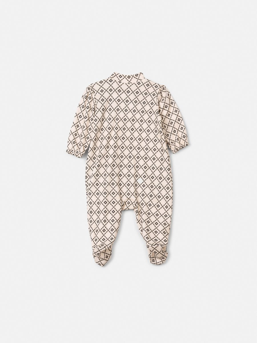 Animê Girls' Jumpsuit – Soft Cotton with Ruffle Gathered