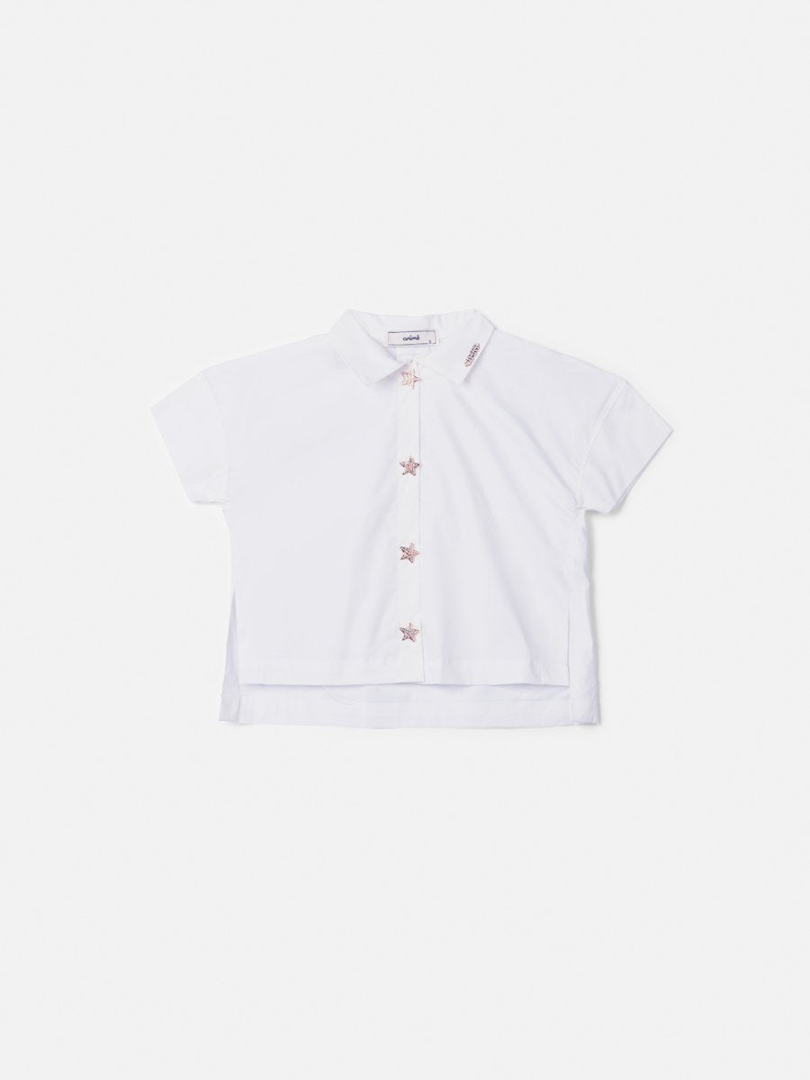 Children's Shirt with Star Buttons