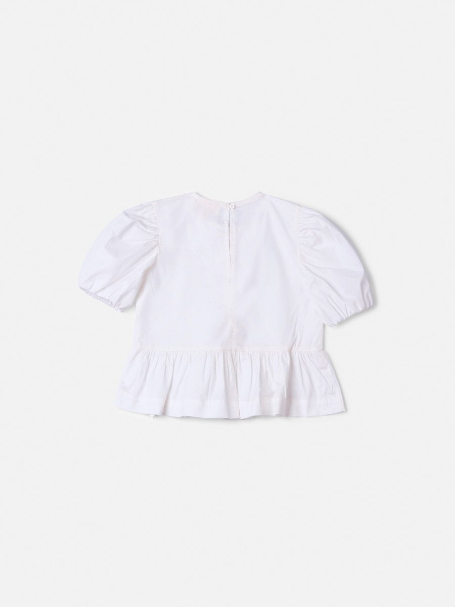 Girls' Balloon Top with Bows