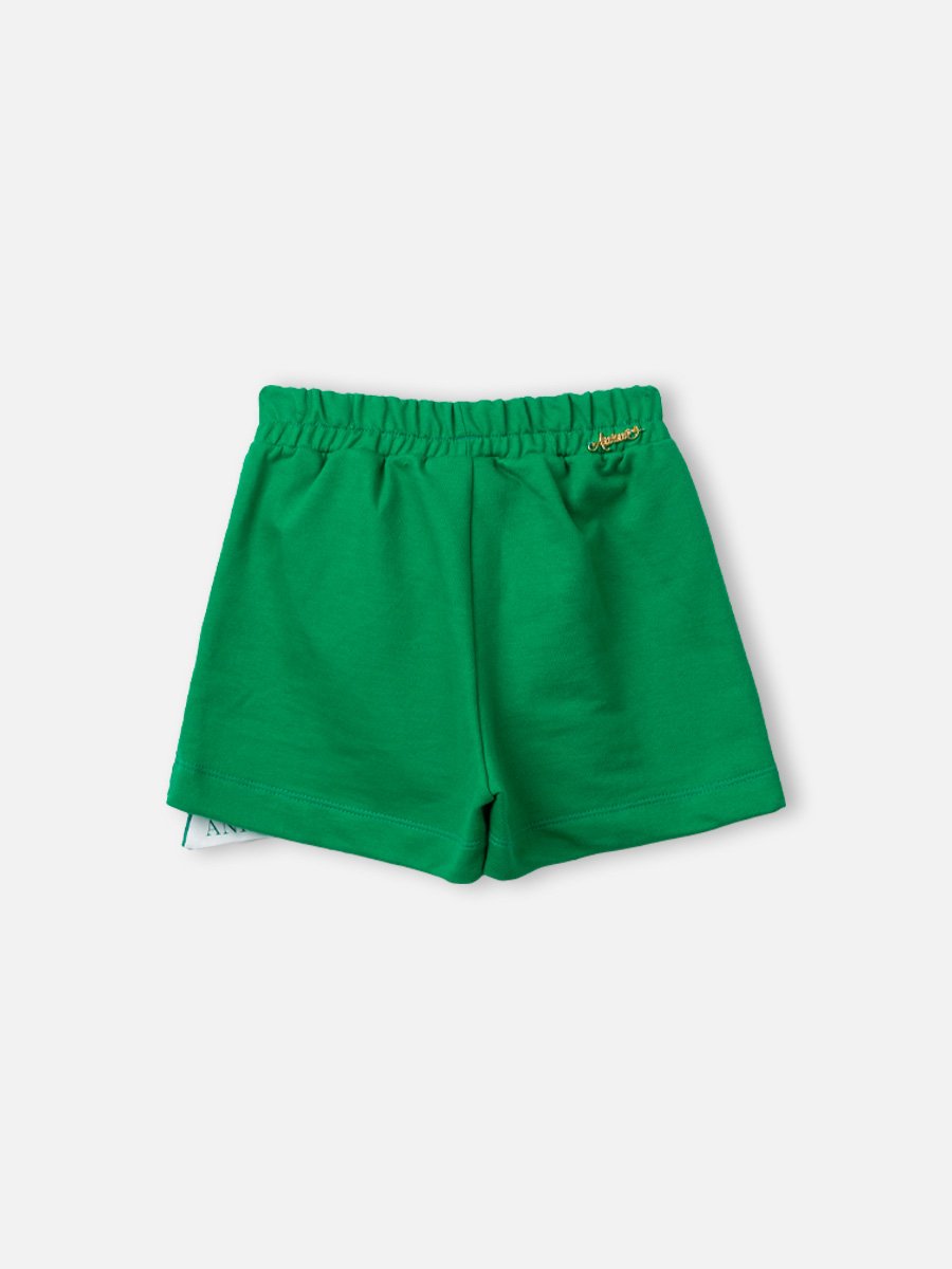 Children's Shorts with Printed Bow