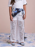 Children's Lace Pants with Lace