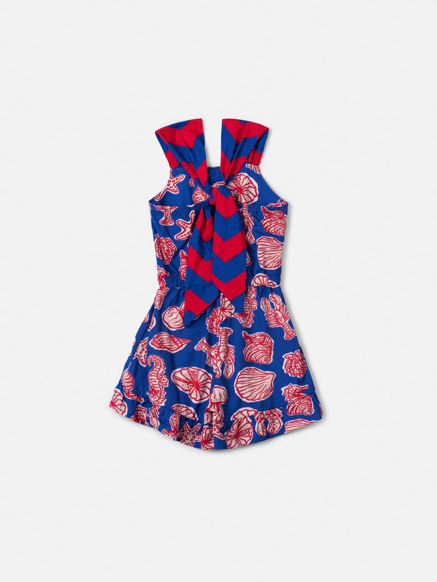 Girls' Under the Sea Print Romper