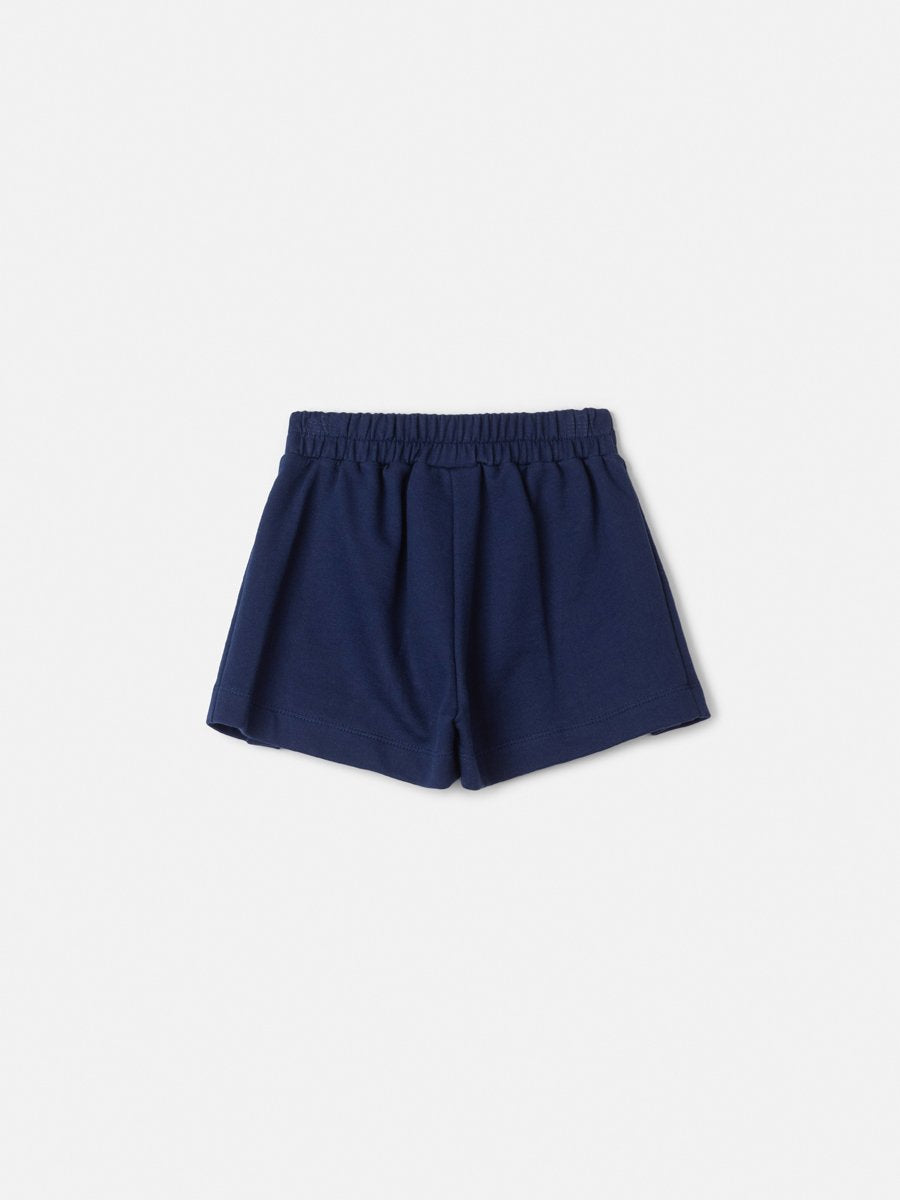 Children's Sweatshirt Shorts with Pleats