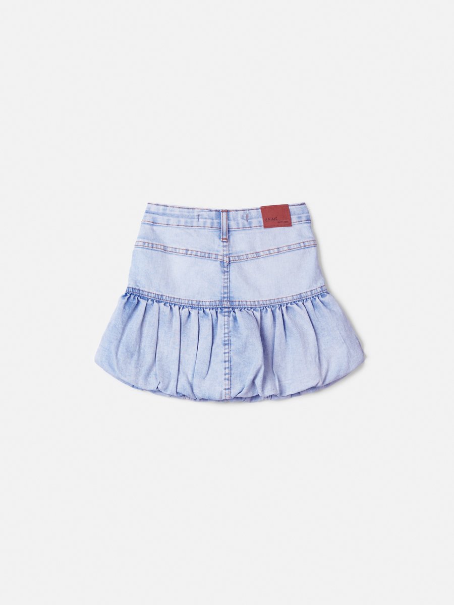 Traditional Balloon Children's Denim Skirt