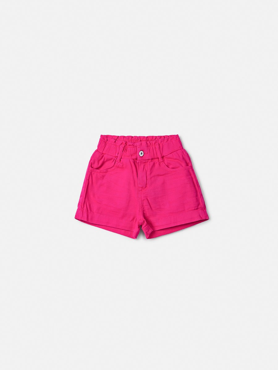 Children's Pink Twill Shorts