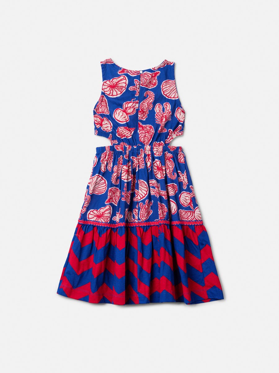 Seabed Print Children's Dress